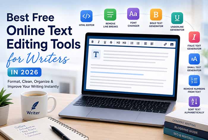 Best Free Online Text Editing Tools for Writers