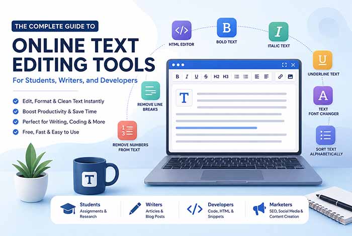 Online Text Editing Tools