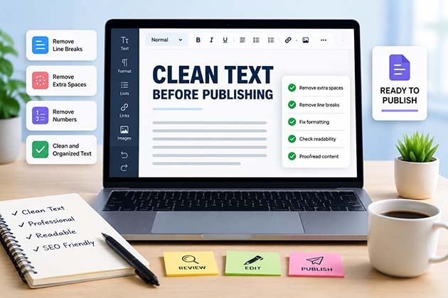 The Ultimate Guide to Cleaning Text Before Publishing